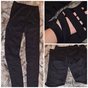 Goth/Punk Cut Leggings🖤